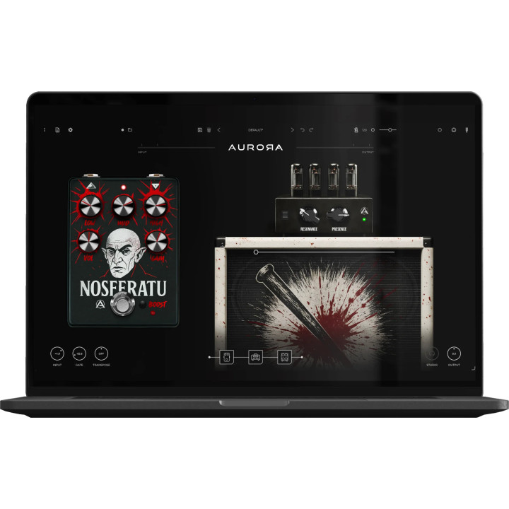 Nosferatu free high-gain guitar plug-in interface