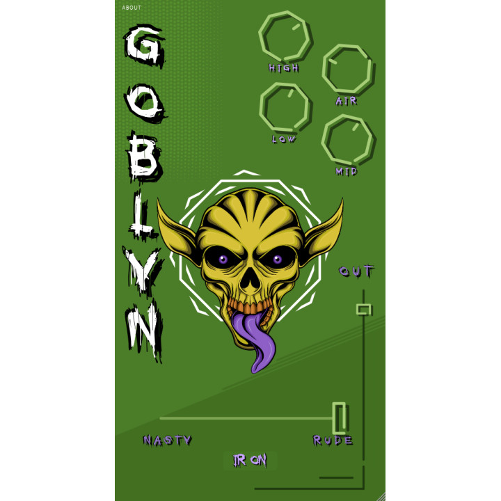 Goblyn free high-gain guitar plug-in interface