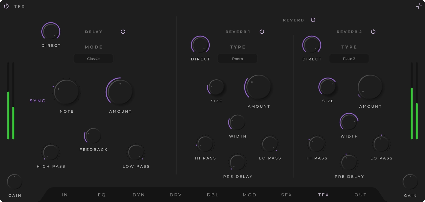 Banshee Time FX module