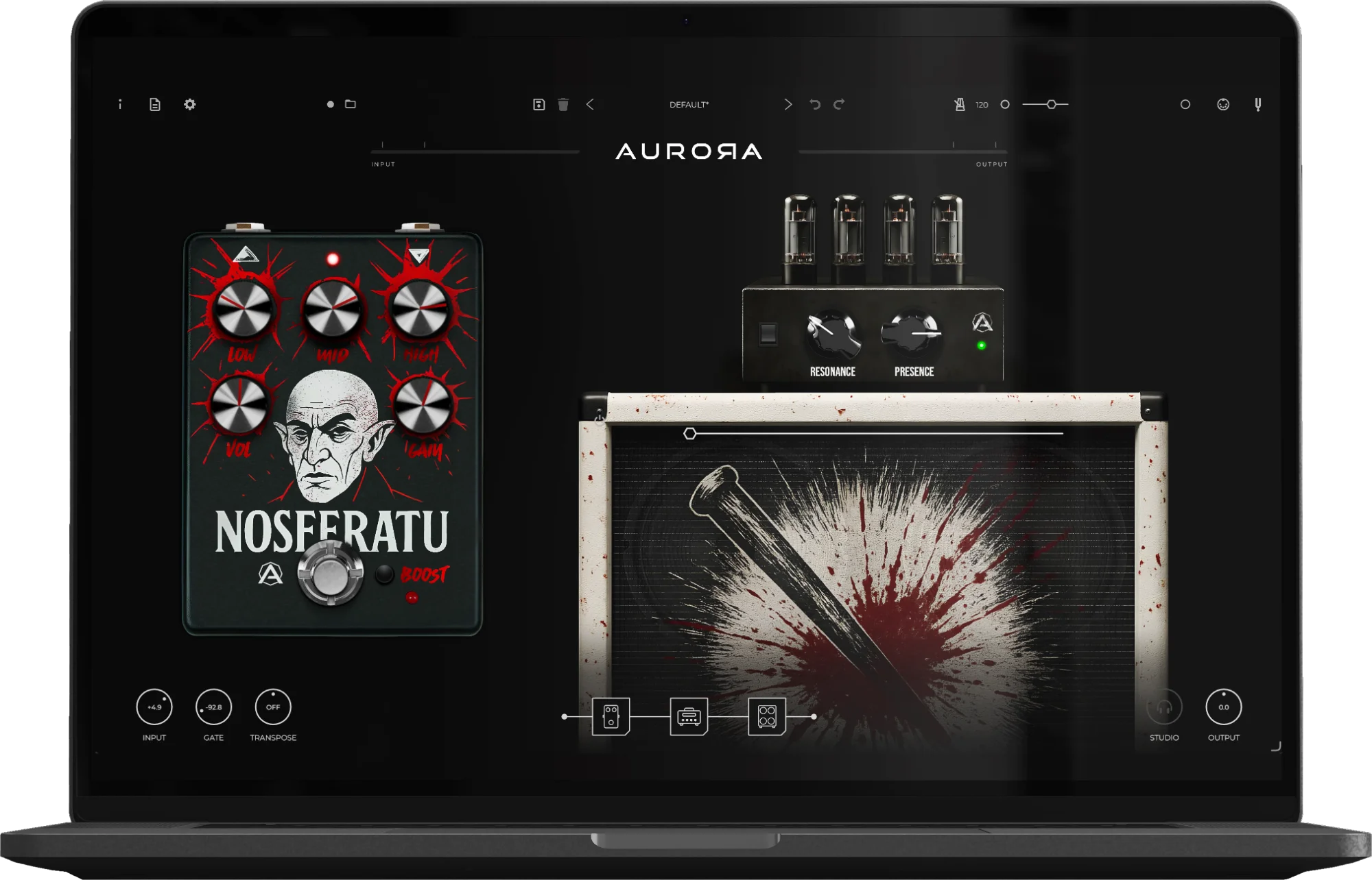 High-gain preamp from beyond the grave