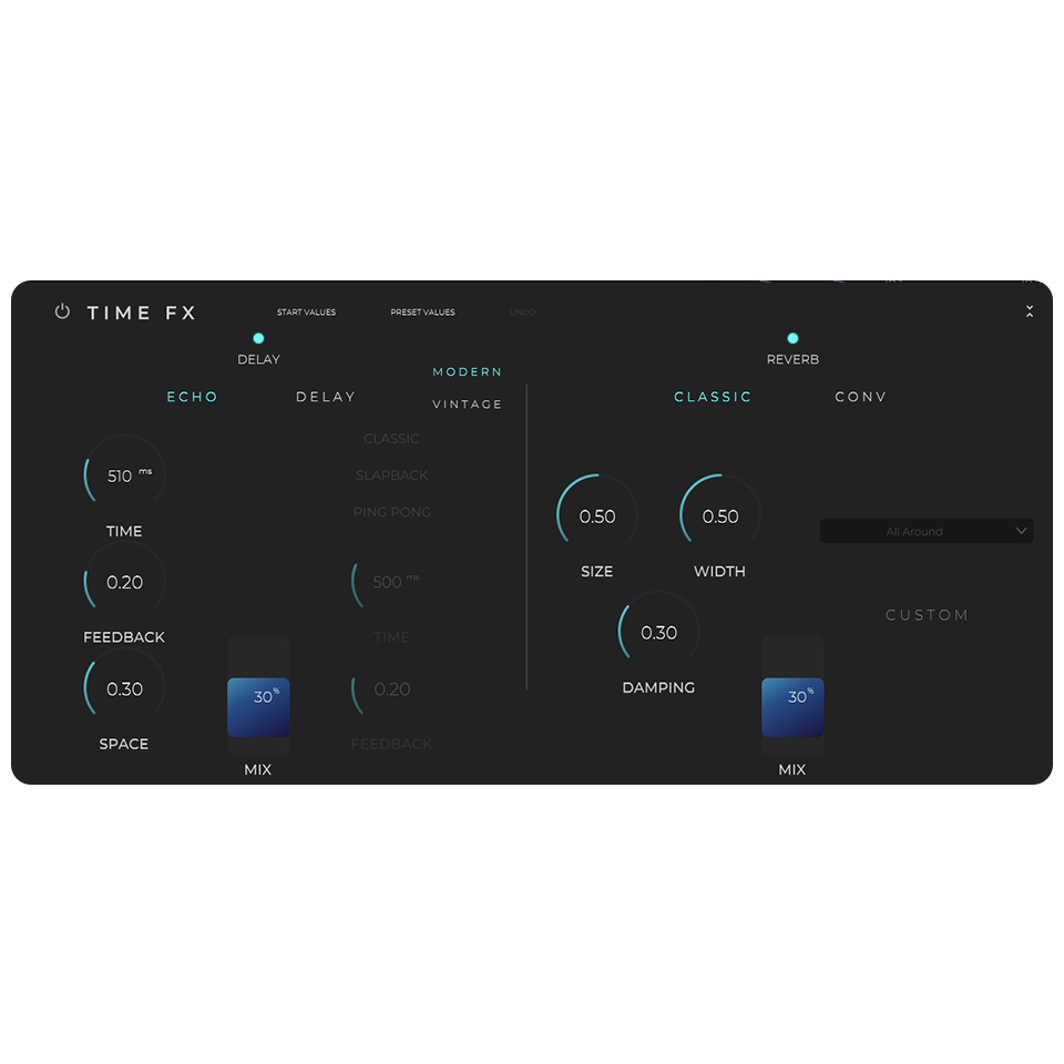Time effects section